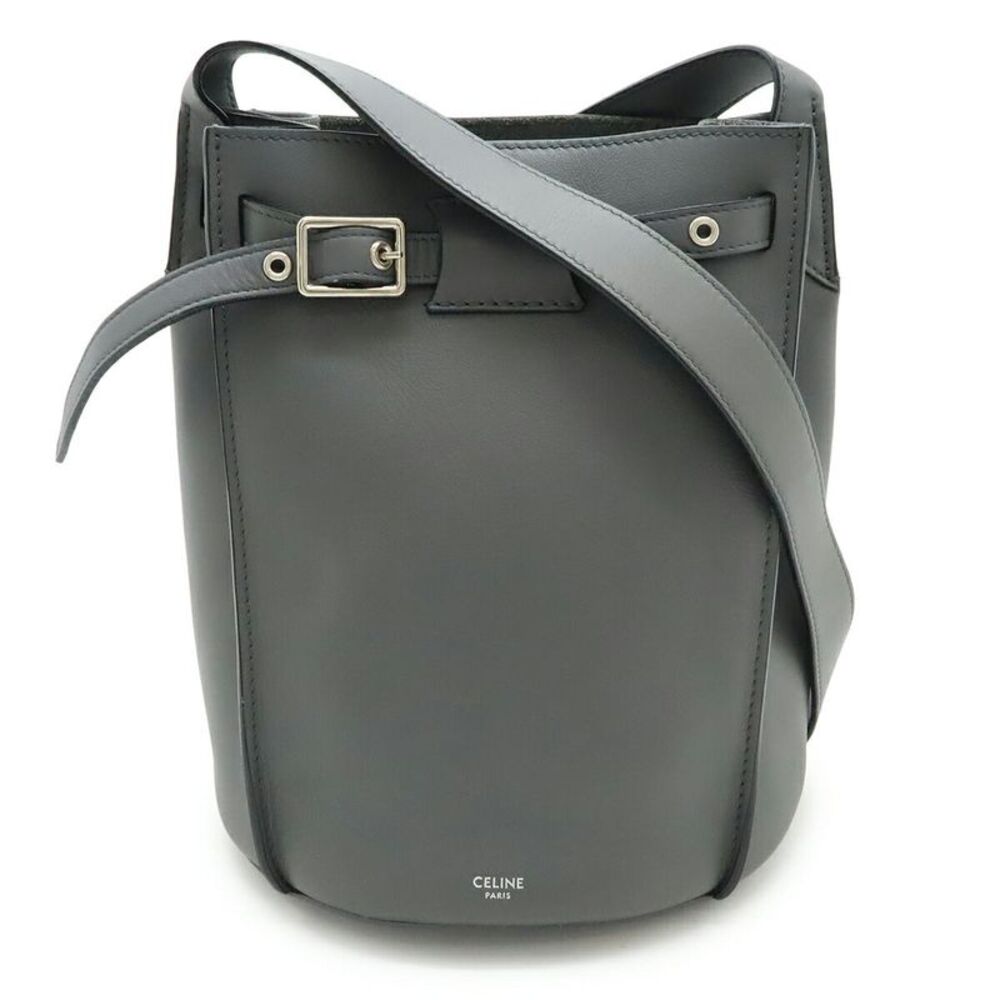 Celine Calf Leather Big Bucket Shoulder Bag